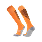 Custom Knee-High Sports Socks | Non-Slip Towel Bottom & Nylon/Cotton | 500-Piece MOQ | Team Sports