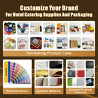 Custom Kraft Paper Cutlery Bag | FSC Certified | 5,000 MOQ | Restaurant, Hotel