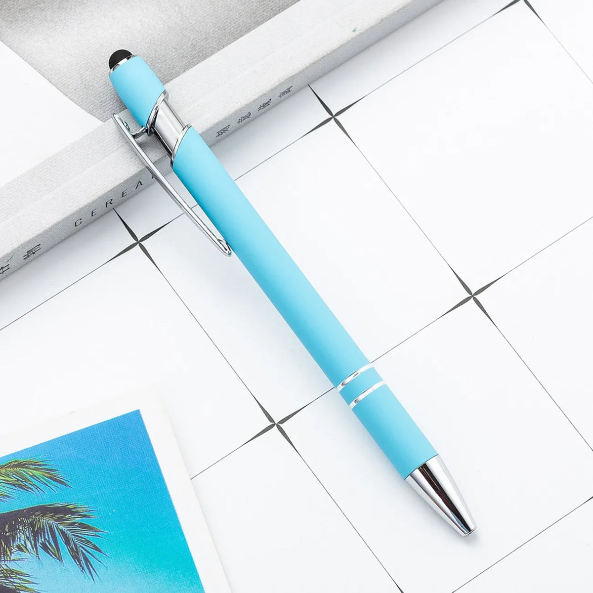 Custom Logo Metal Ballpoint Pen | Laser Engraving MOQ 50