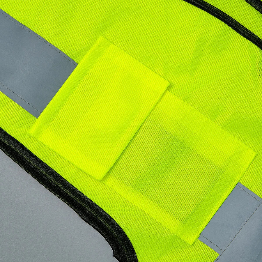 Custom 120gsm Polyester Safety Vest: Reflective, Anti-Static, High-Vis, MOQ 6,000 for Industrial Workwear