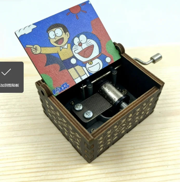 Custom Wooden Music Boxes with Logo – 10 MOQ, 18-Second Play