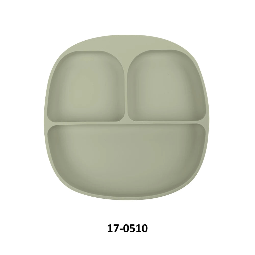 Custom Food Grade Silicone Baby Feeding Set | 100 Set MOQ | LFGB Certified
