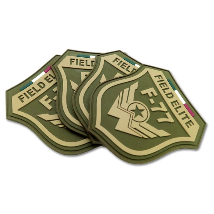 Custom 3D Embossed PVC Labels with Logo Wholesale | Low MOQ