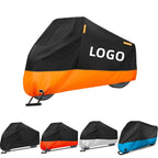 Custom Waterproof Motorcycle Cover with Lock Hole | MOQ 1 Pc