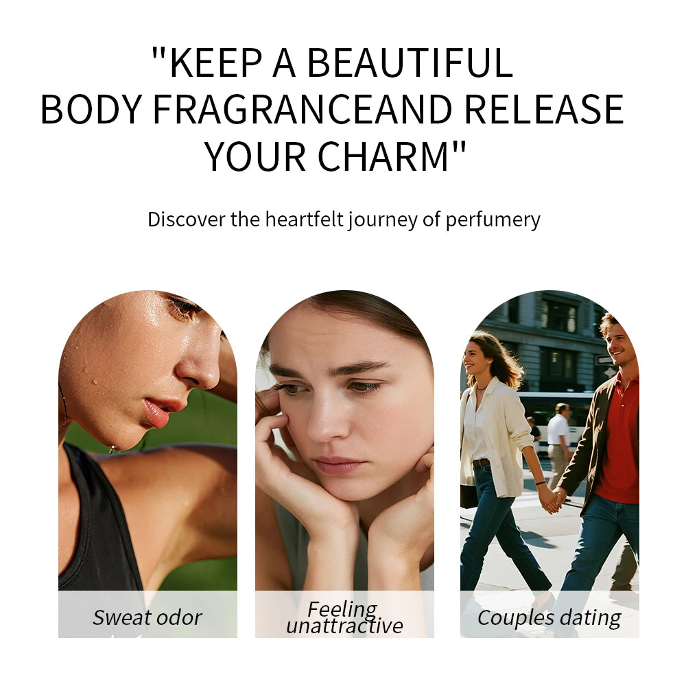 Natural Herbal Body Perfume | Vanilla Scent | Custom Logo | 200 MOQ | Private Label
