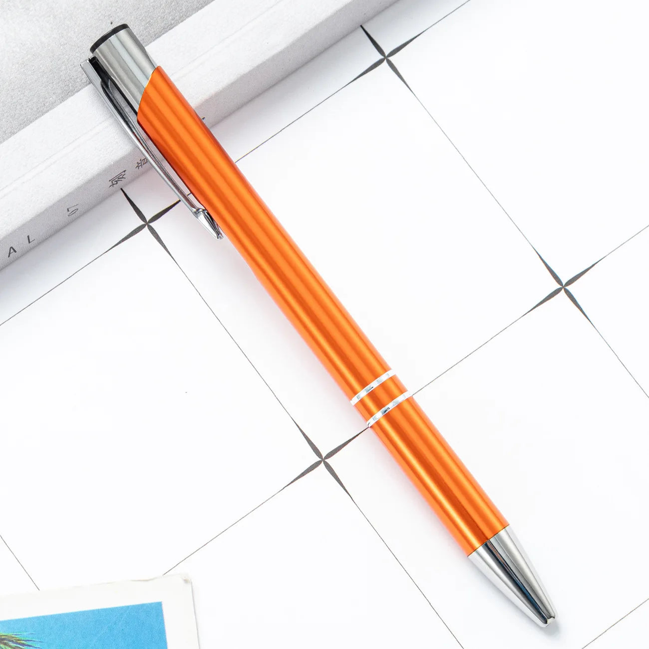 Custom Metal Pen with Logo | UV Printing | 1pc MOQ | 15-Day Lead