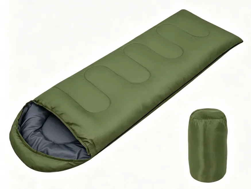 Custom Lightweight Camping Sleeping Bag | 0.8kg, 3-Season, 210x75cm, Custom Logo