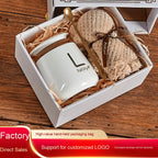 Custom Ceramic Mugs: 40 MOQ, 7-Day Lead, BPA-Free | 301-400ml Drinkware with Lid & Gift Box