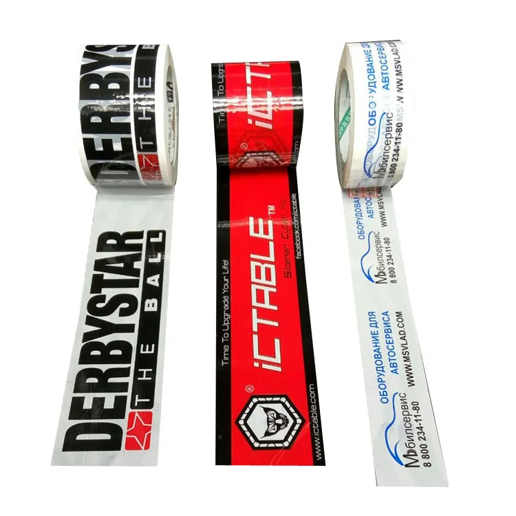 Custom BOPP Packing Tape | 100m | Waterproof | Acrylic Adhesive | Custom Logo | 1 MOQ