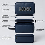 Custom Logo Ice Hockey Toiletry Bag | Waterproof Gear MOQ 50