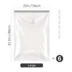 Custom Vacuum Storage Bags — PA+PE, BSCI/REACH/CE, 5,000 MOQ