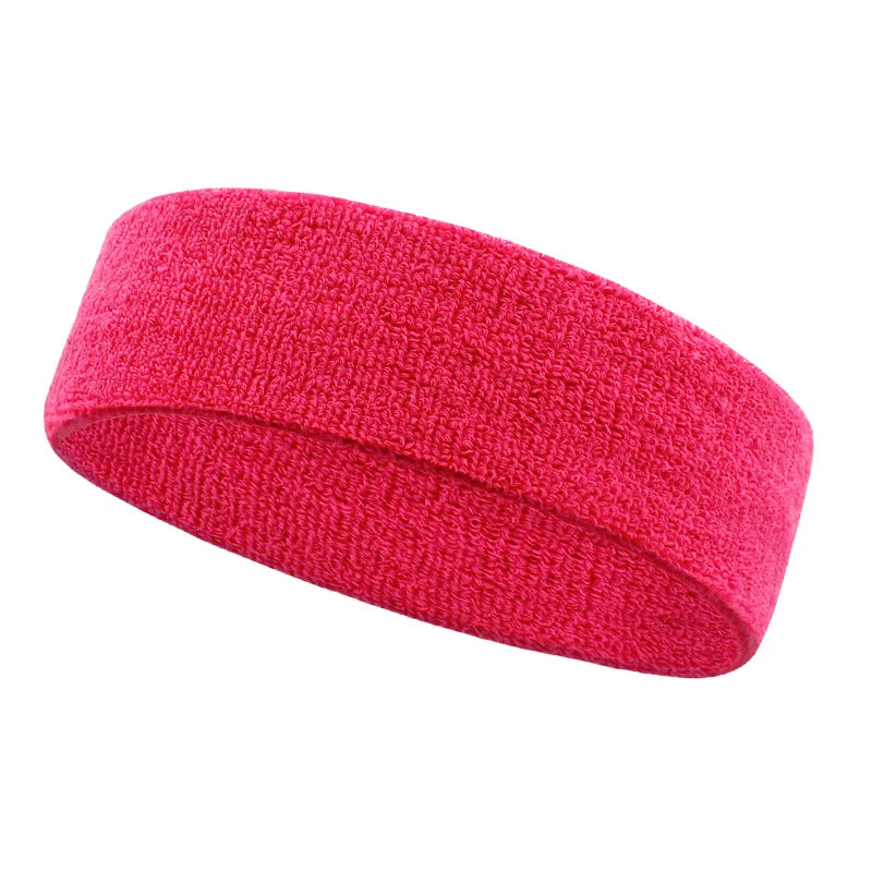 5.5cm Wide Spandex Yoga Headband with Custom Print | Sweat Absorption for Workout