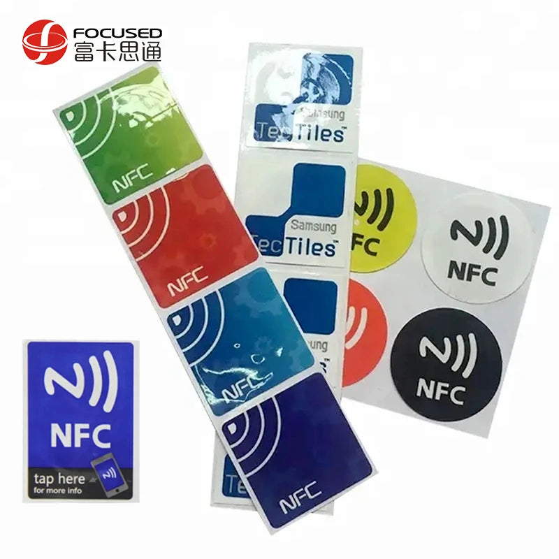 Custom UHF RFID Tags Long Range | 100 Pcs MOQ Printable Labels