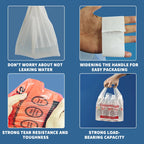 Custom Logo HDPE Shopping Bags | Reusable Supermarket Bags