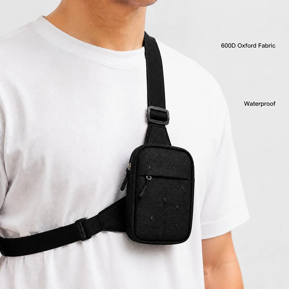 Mini Oxford Chest Bag | Custom Logo 10-Piece MOQ