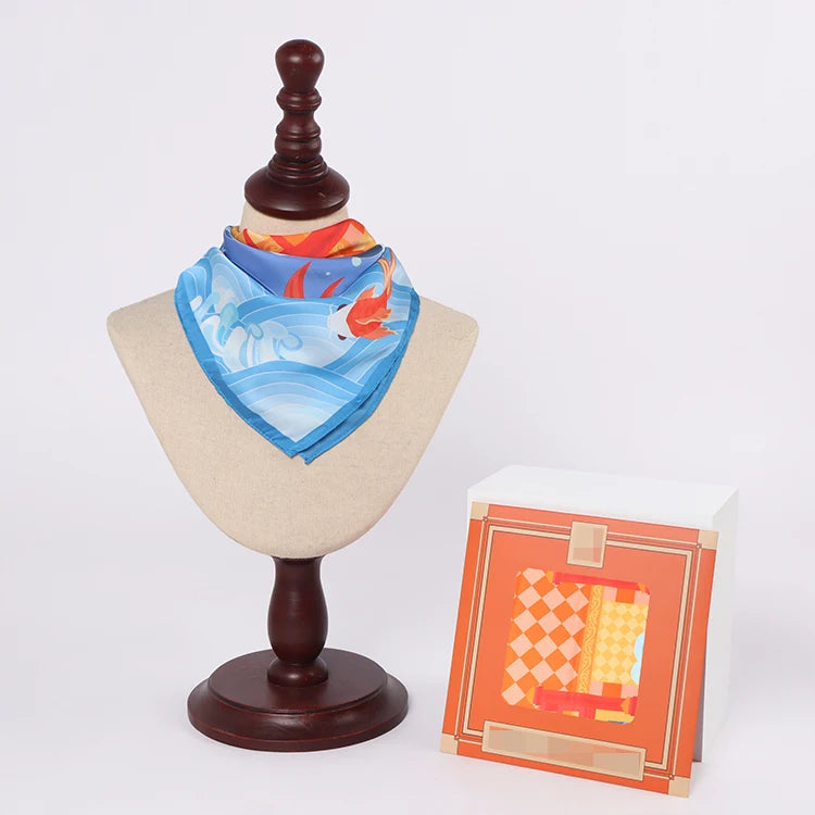Custom Screen Printed Promotional Scarves | 1,000-Piece MOQ & 35-Day Lead Time | Corporate Events & Institutional Programs
