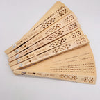 Custom Bamboo Wedding Hand Fans | Eco-Friendly Souvenir | Bulk Wedding Favors