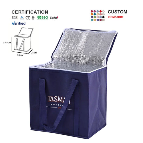 Insulated Lunch Cooler Bag | Custom Logo 6-Can