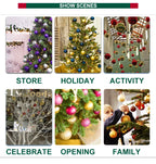 Custom Disco Mirror Christmas Balls | 4cm-80cm Sizes | Bulk Holiday Decor