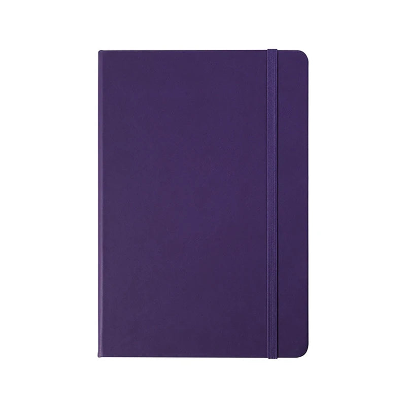 Custom A5 Leather Notebook with Logo | 100 Pcs MOQ Thread-Sewn PU Journal
