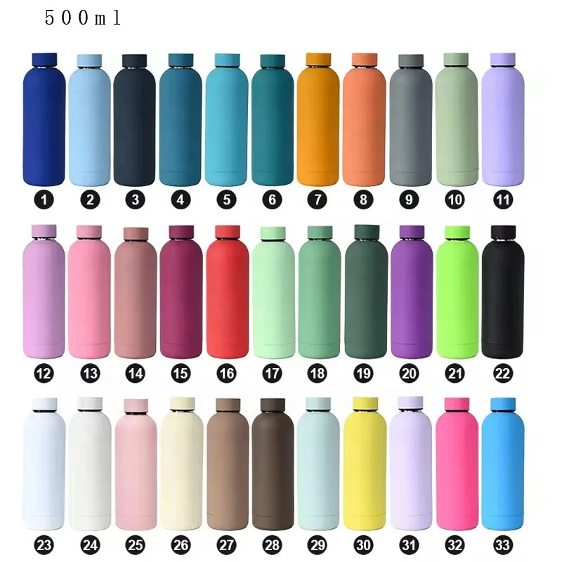 Custom Stainless Steel Water Bottle with Logo | MOQ 50
