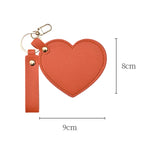 Custom Heart-Shaped Mirrors with Logo | HD Glass | MOQ 100 pcs