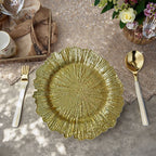 13 Inch Plastic Charger Plates | Custom Wholesale Tableware