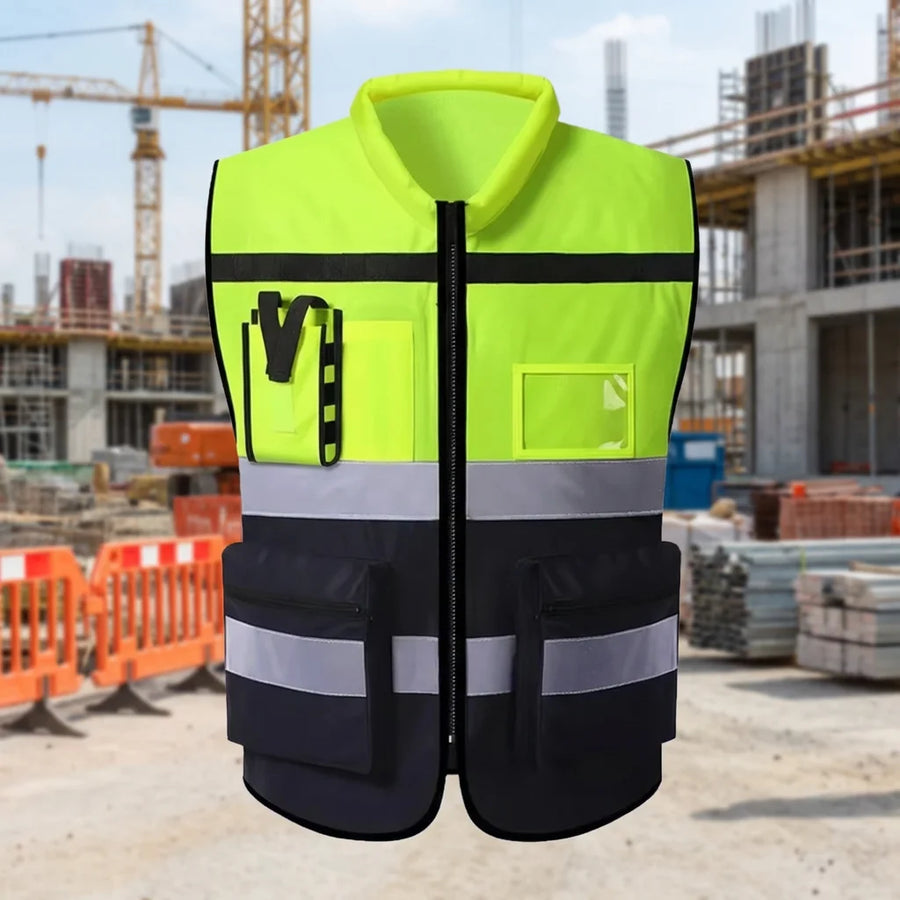 Custom ANSI Class 2 Safety Vests with Logo – 100 pc MOQ