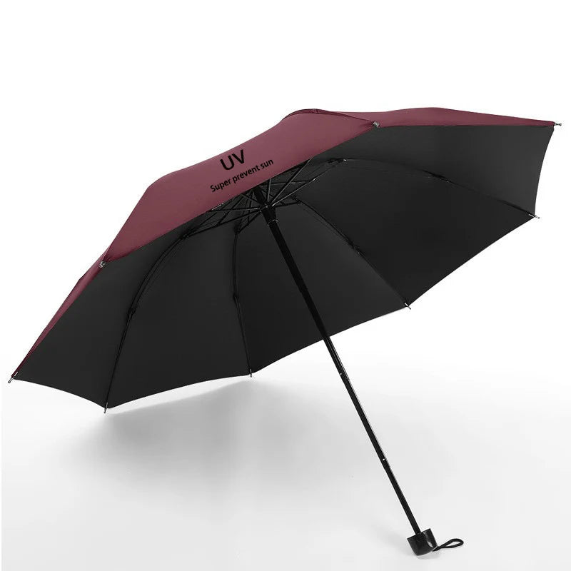 Custom 190T Pongee Umbrella with Logo | 100 MOQ Fully Automatic