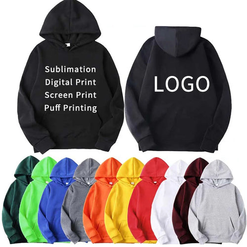 Oversized Sublimation Hoodie for Custom Logo Printing for Men Women