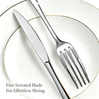 304 Stainless Steel Flatware Set | 300 MOQ | Super Mirror Polish | Custom