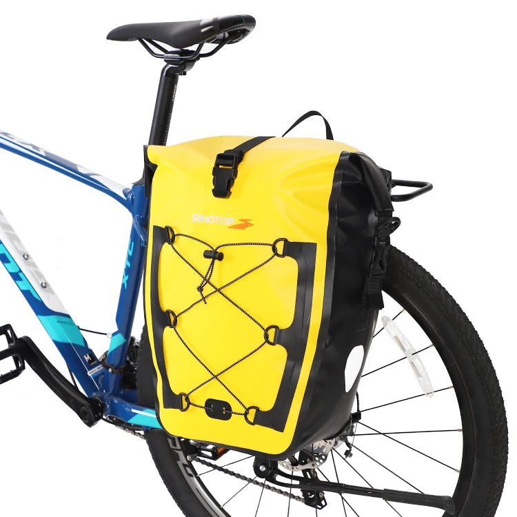 25L Waterproof Bicycle Pannier Bag: EN71/RoHS, Custom Logo, PVC | Bike Side Transport Bags