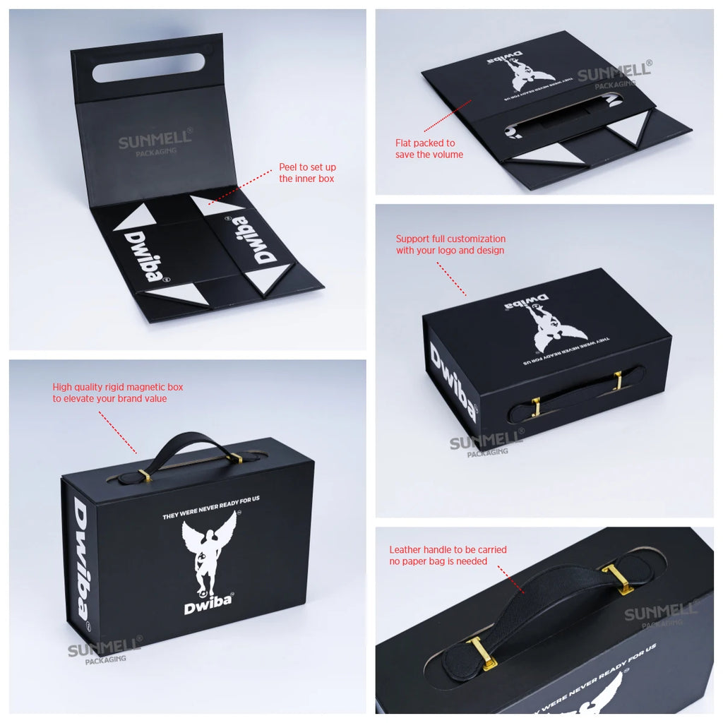 Custom Rigid Magnetic Gift Box | Collapsible Luxury | 500 MOQ