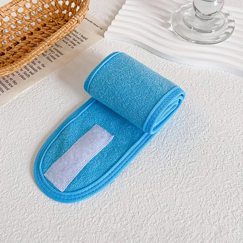 Custom Microfiber Spa Headband for Face Washing & Skincare | Wholesale Bulk