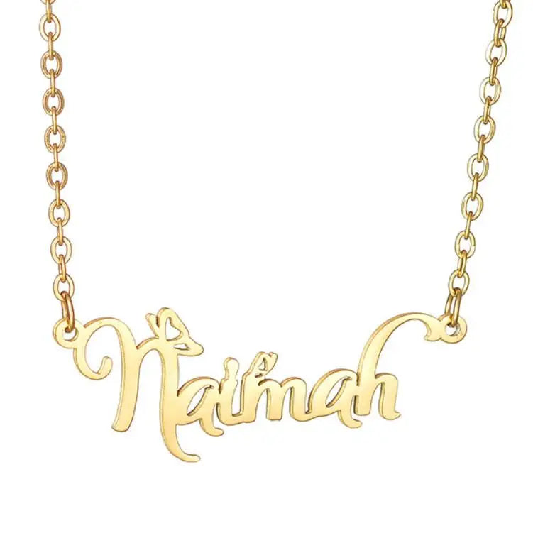 Custom Name Hoop Earrings with Logo | Wholesale Stainless Steel