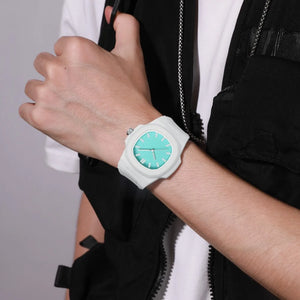 Custom Silicone Strap Watch with Logo | 300 MOQ | Plastic