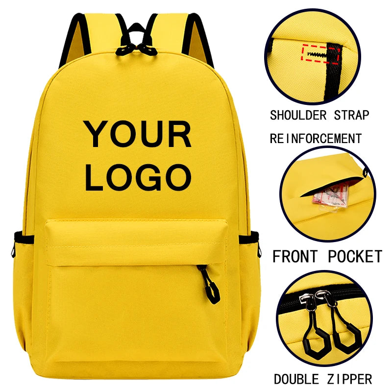 Custom Polyester Backpack Wholesale | 100-Piece MOQ for Schools & Students