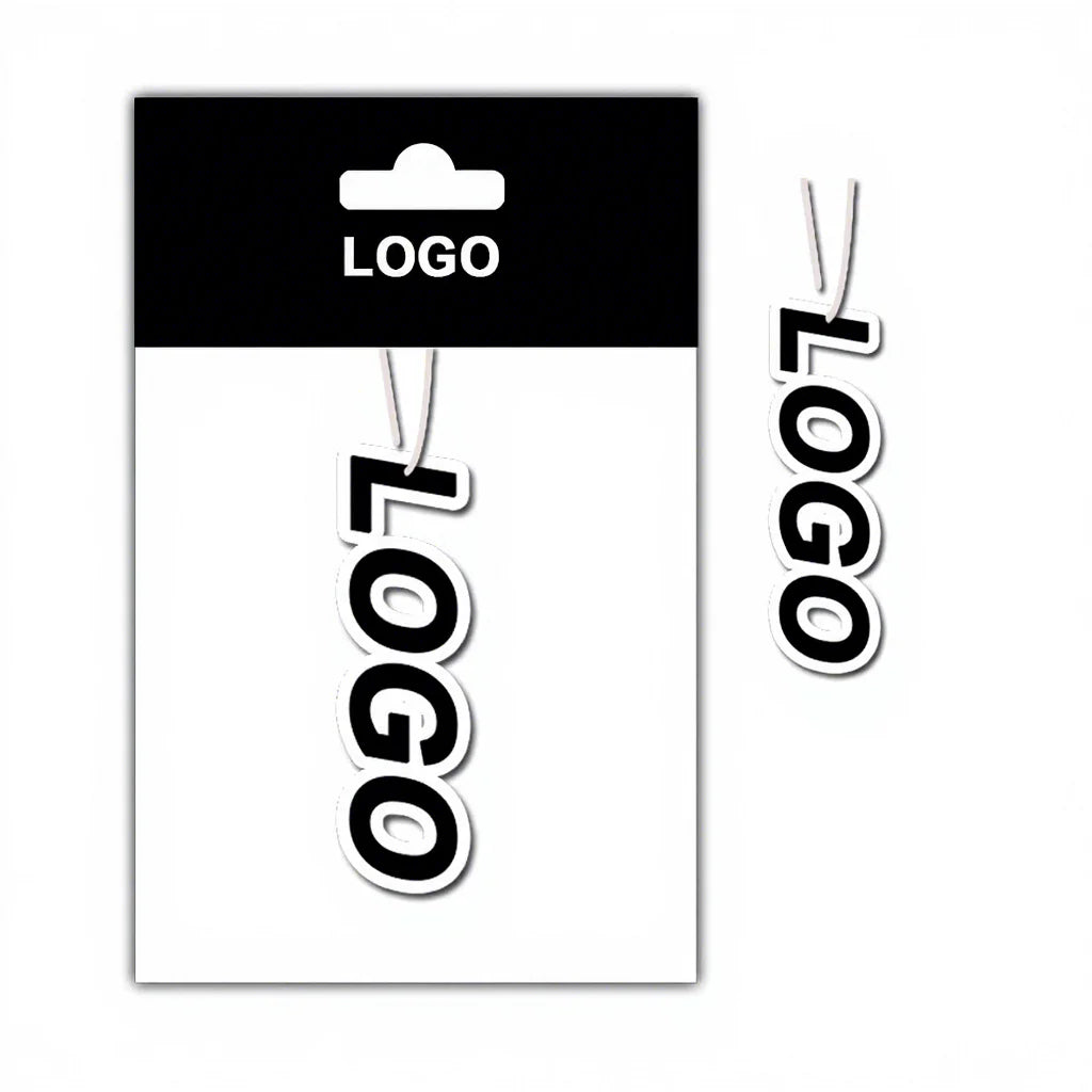 Custom Die Cut Air Fresheners | 50 Pcs MOQ, 100+ Scents | Custom Logo