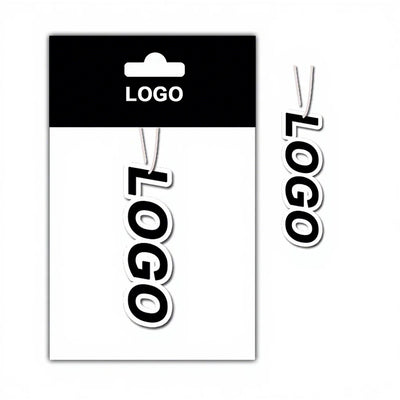 Custom Die Cut Air Fresheners | 50 Pcs MOQ, 100+ Scents | Custom Logo