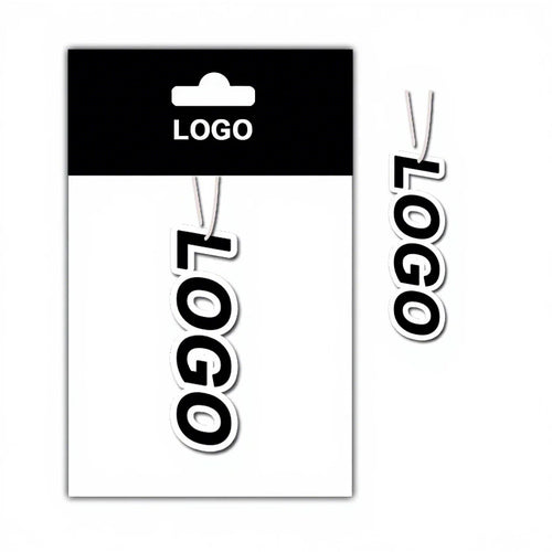 Custom Die Cut Air Fresheners | 50 Pcs MOQ, 100+ Scents | Custom Logo