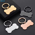 Custom Stainless Steel Pet ID Tags with Laser Engraving | 100 MOQ for Dog Tags & Keychains