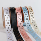 Custom Printed Ribbon: 100 Yard MOQ, 7-Day Lead, 196 Colors | OEKO-TEX/BSCI/GRS Certified
