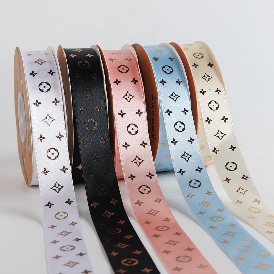 Custom Printed Ribbon: 100 Yard MOQ, 7-Day Lead, 196 Colors | OEKO-TEX/BSCI/GRS Certified