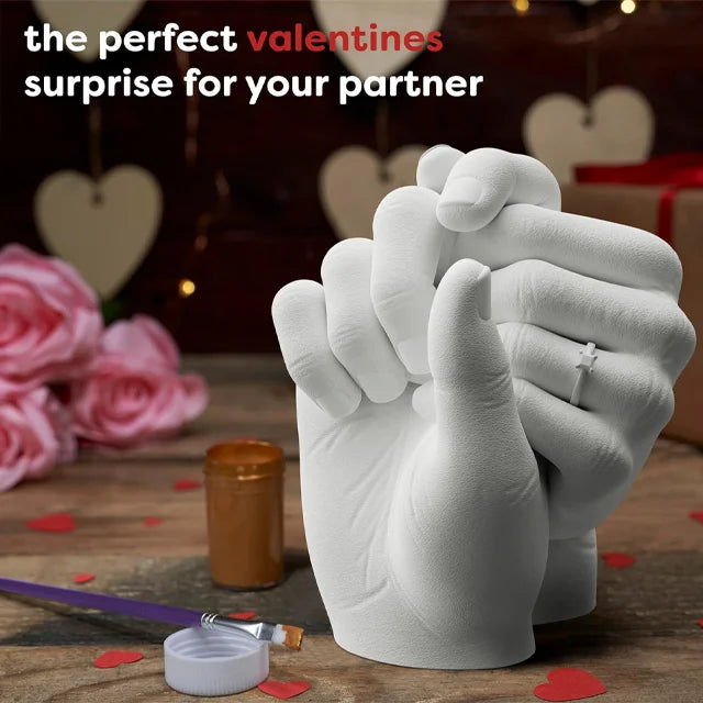 Custom Hand Casting Kit | Keepsake Couples Mold Kit | EN 71 Certified Craft Supplies