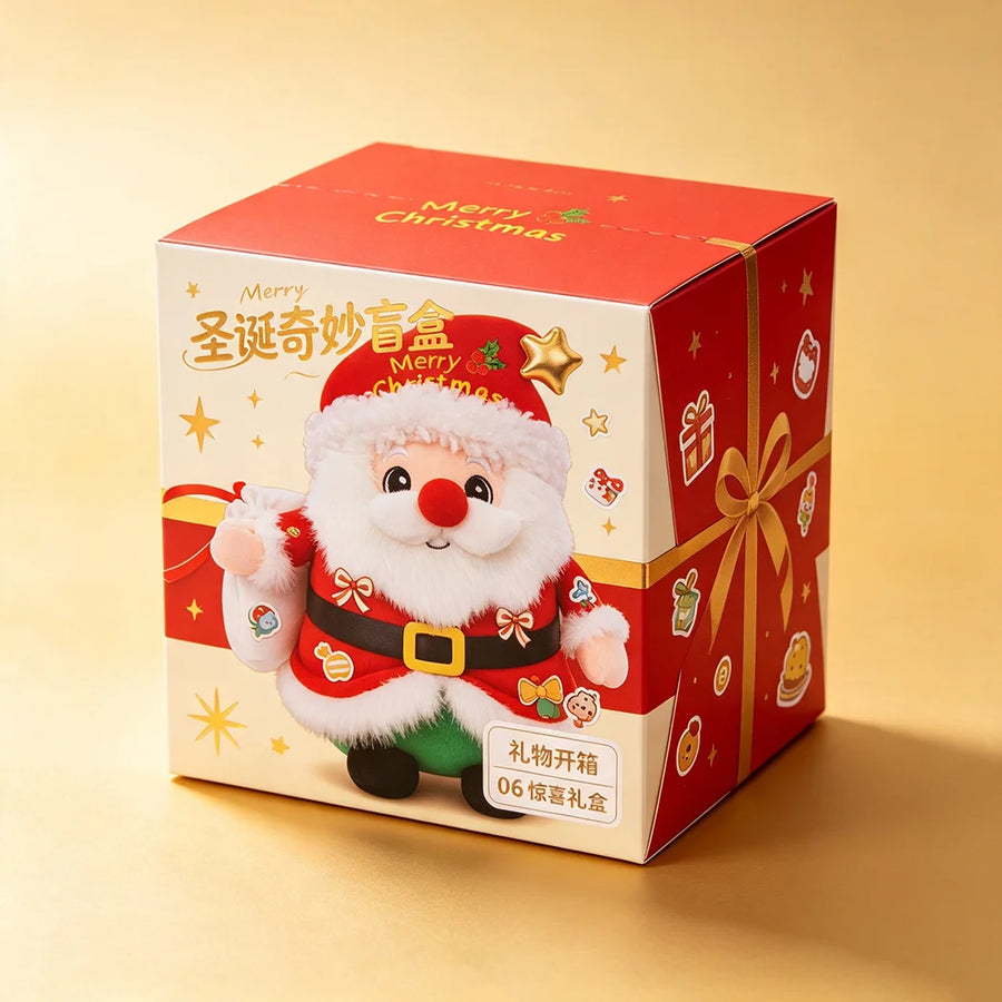 Custom Plush Santa Claus Gift Sets with Logo Wholesale | MOQ 100