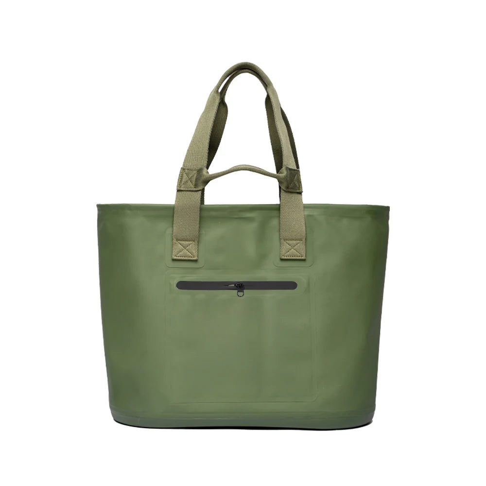 Custom Waterproof PVC Tote Bag | 300-Piece MOQ for Outdoor & Corporate Promotions