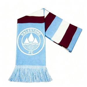 Custom Double-Sided Football Scarves | 50-Piece MOQ & 35-Day Lead Time | Jacquard Knitted | Team Merchandise