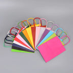 Custom Kraft Paper Bags | Cafe Coffee Food Delivery Bags