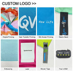 Custom Microfiber Beach Towel 100pcs MOQ | 80/20 Blend, Sublimation Print, 480ml Absorbency for Promotions