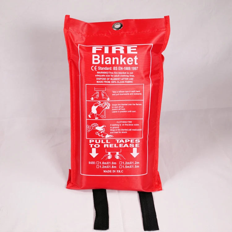 Custom Fire Blanket 550°C | 100 Pcs MOQ CE EN1869 Fiberglass